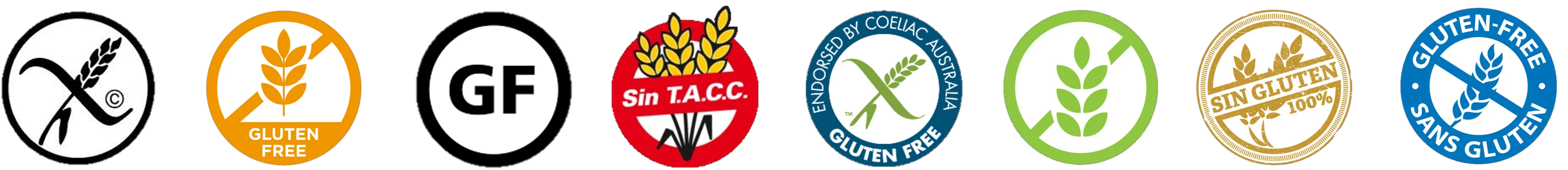 gluten free icons from around the world