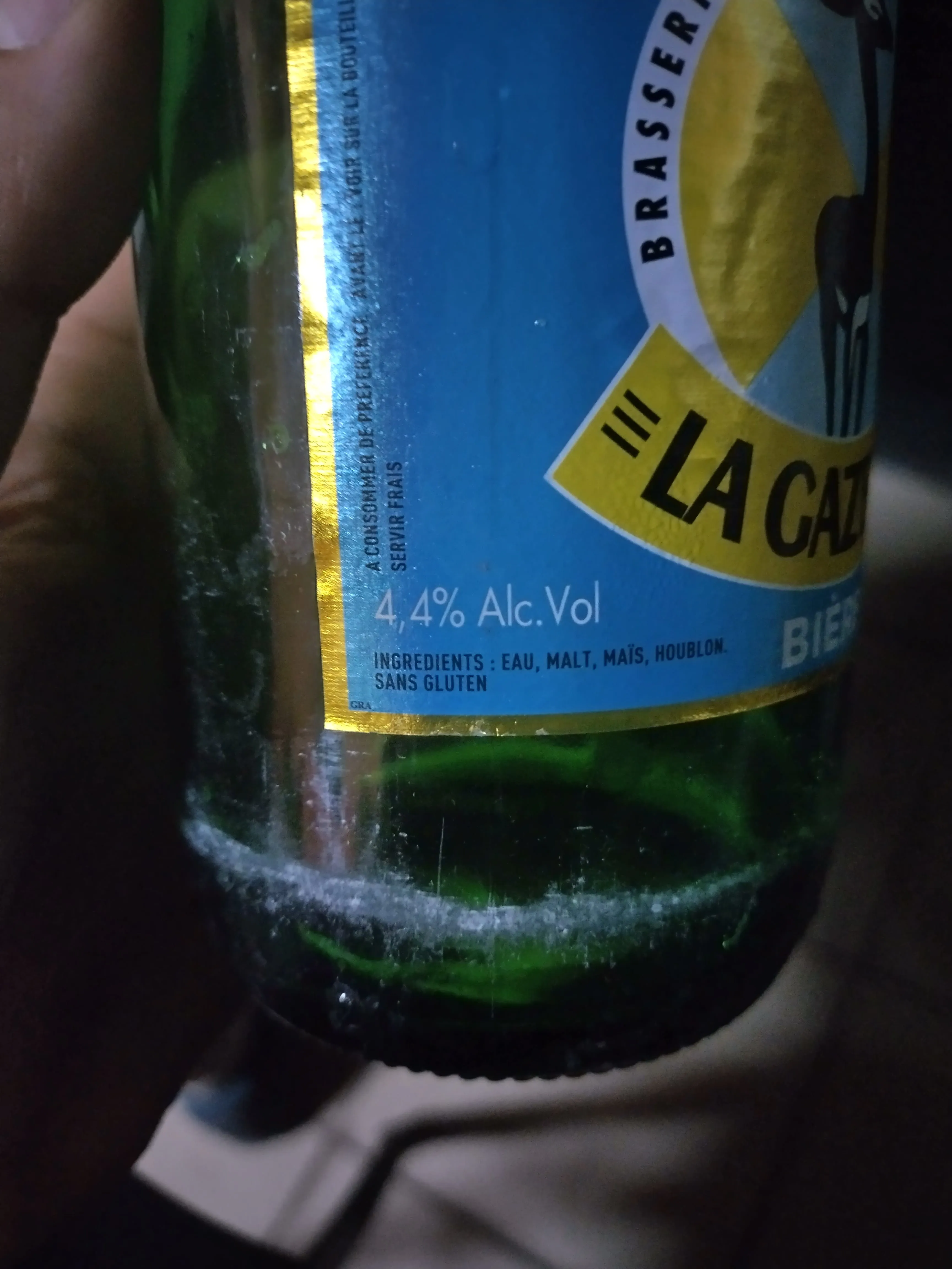 A bottle of La Gazelle