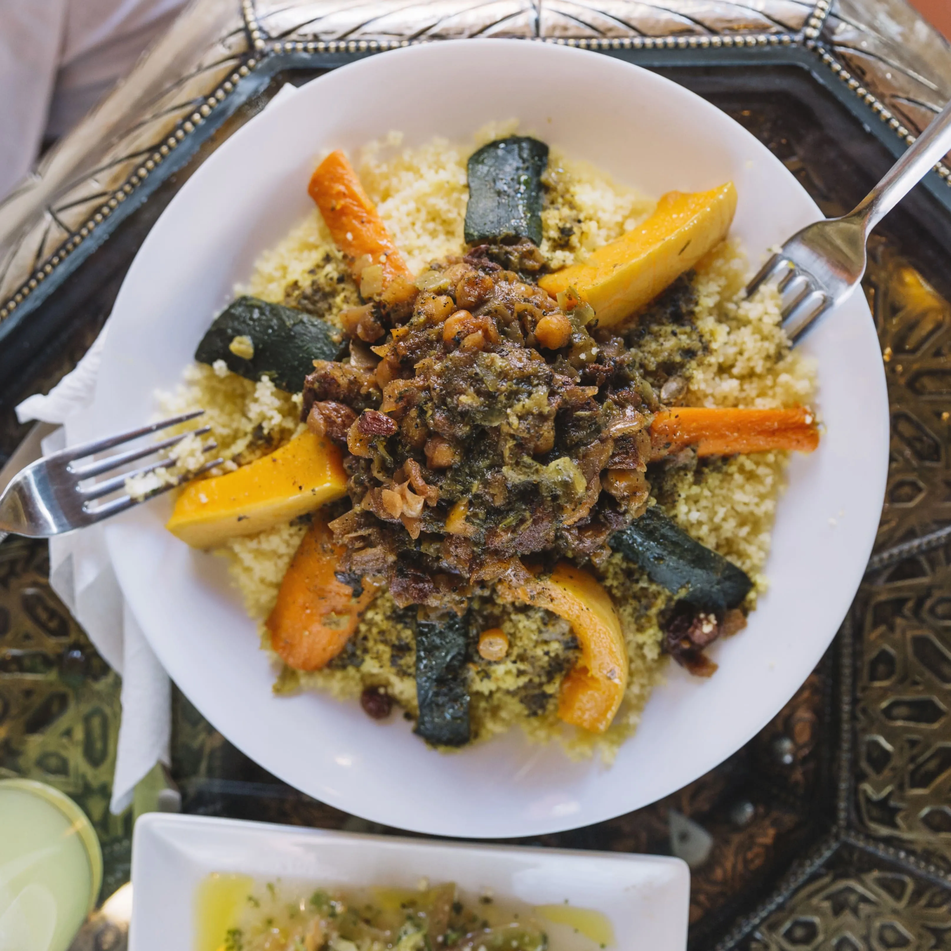a couscous dish