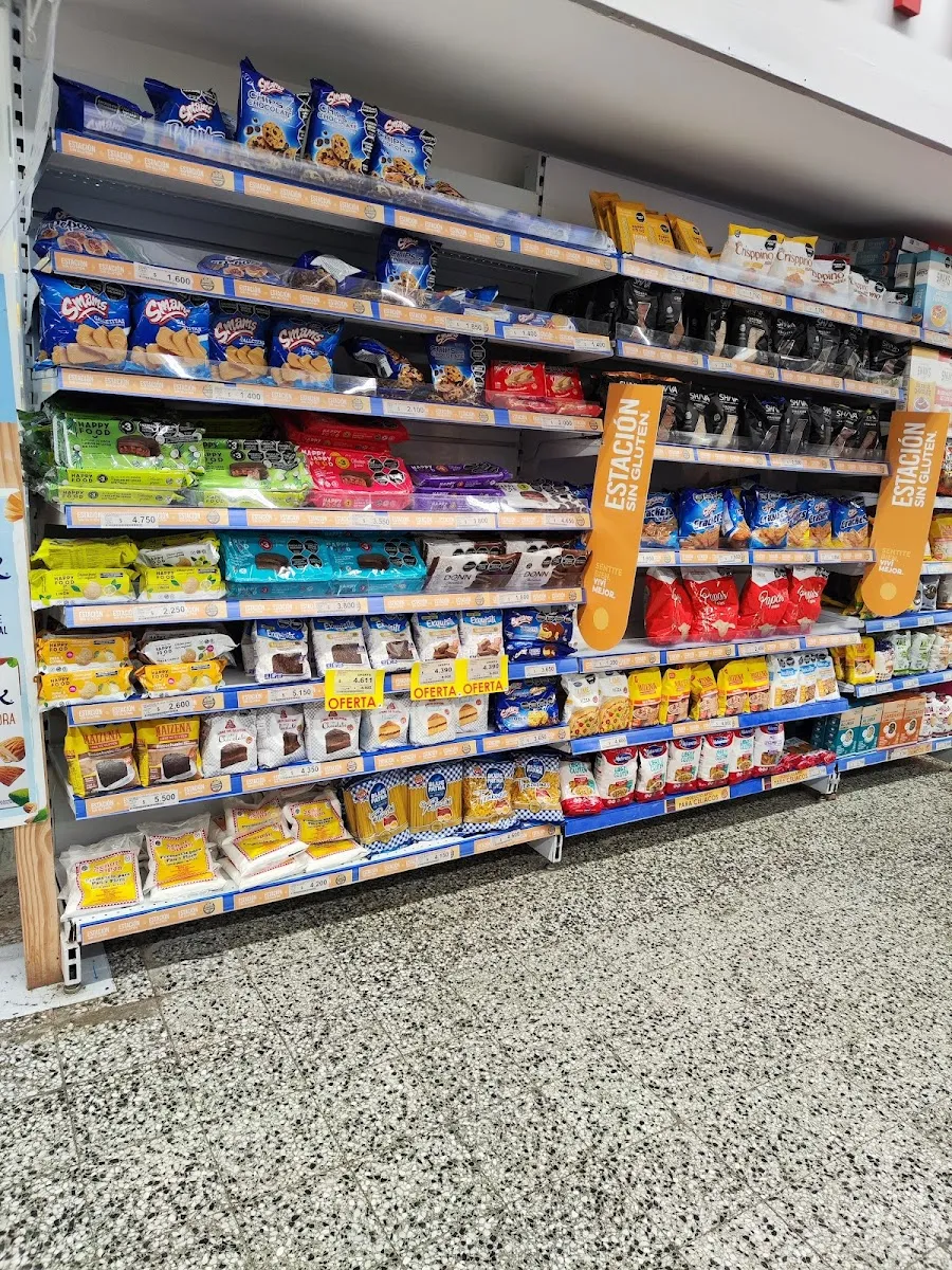 The gluten free aisle at La Anónima