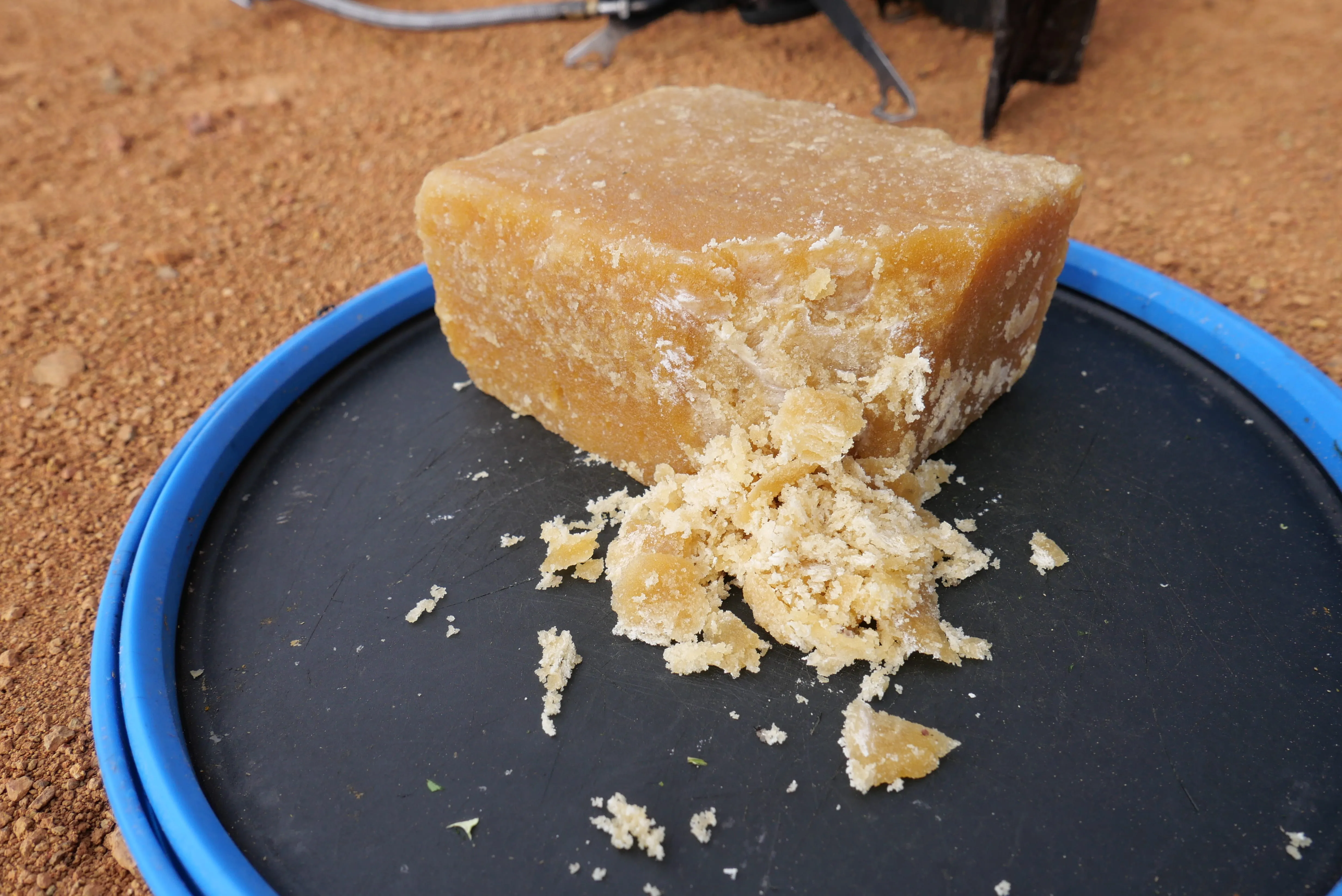 A block of panela