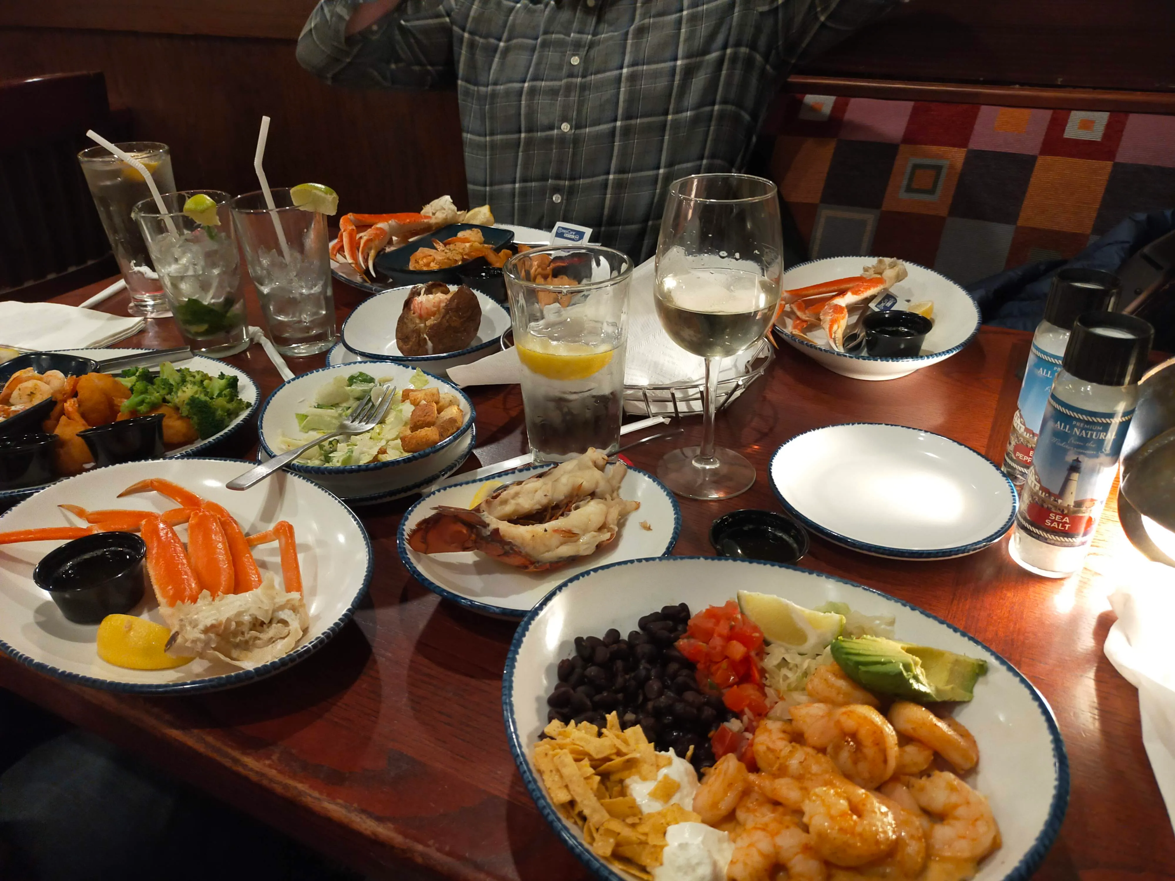 Food at Red Lobster