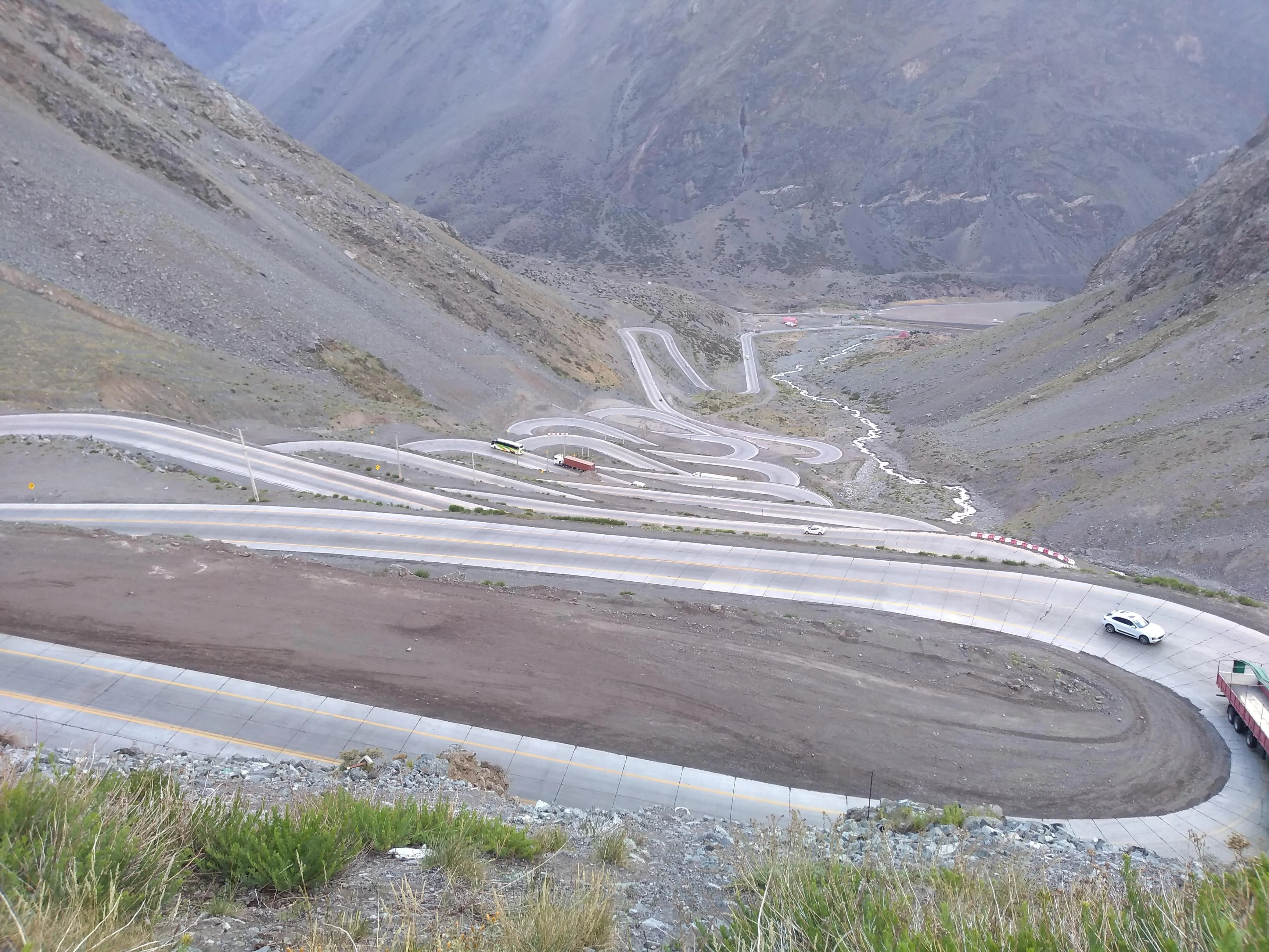 Remote gravel road on the Carretera Austral, Chilean Patagonia