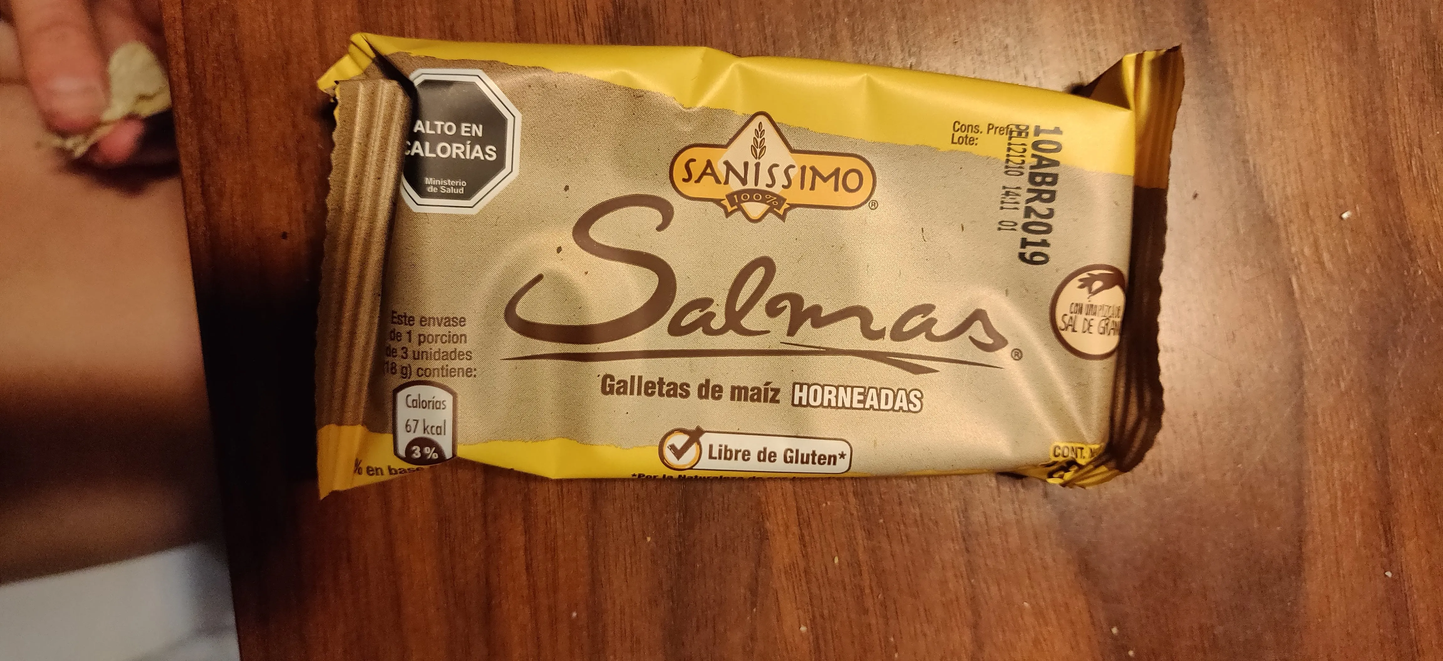 Gluten free section in a Chilean Jumbo supermarket