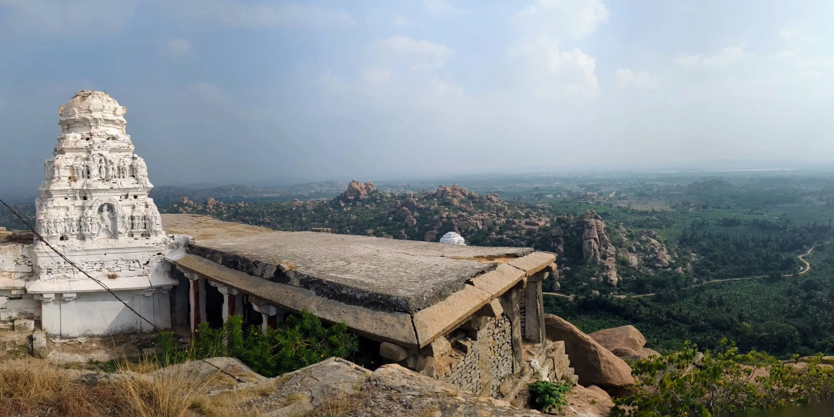 view from hampi viewpoint
