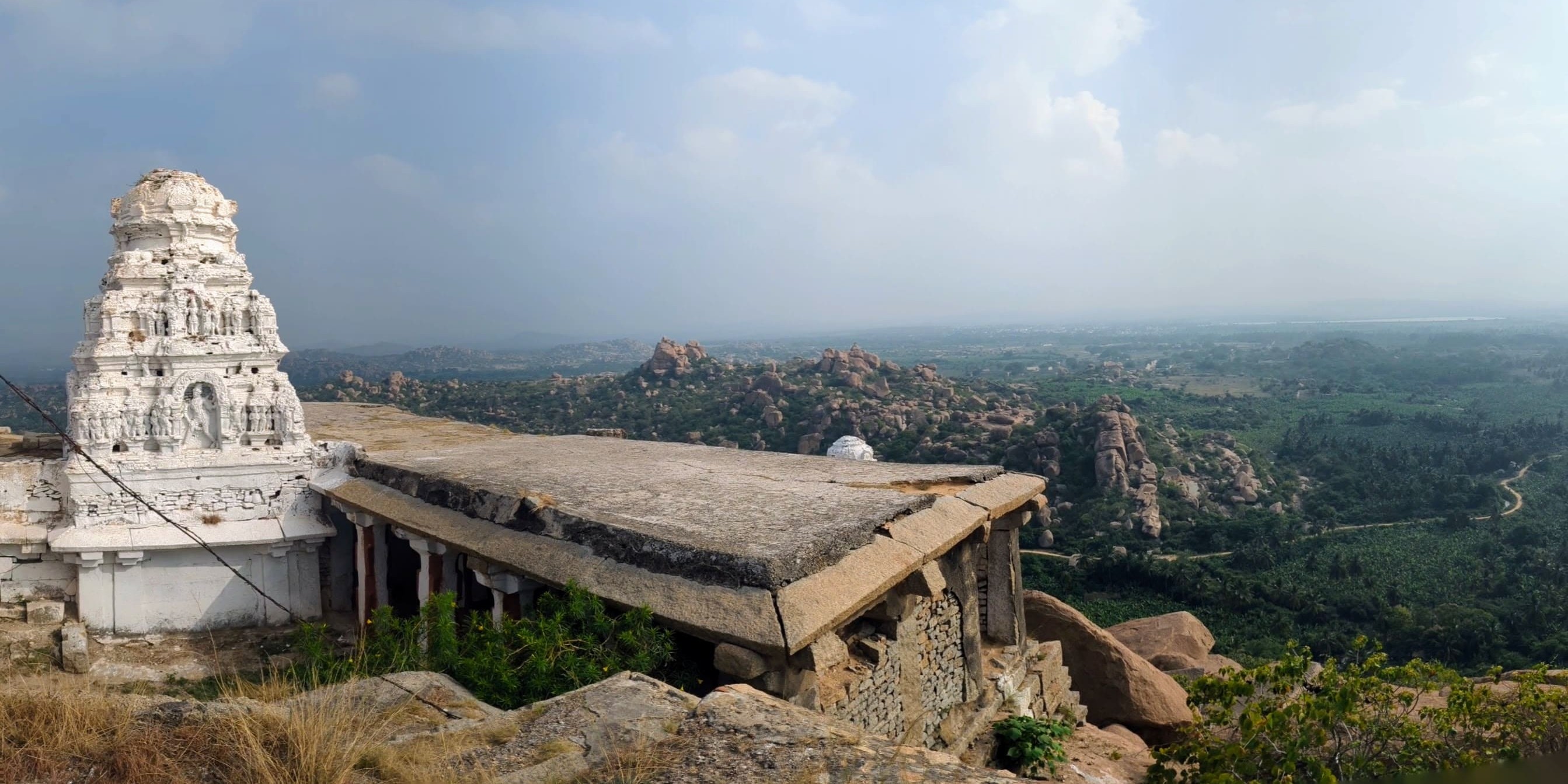 view from hampi viewpoint
