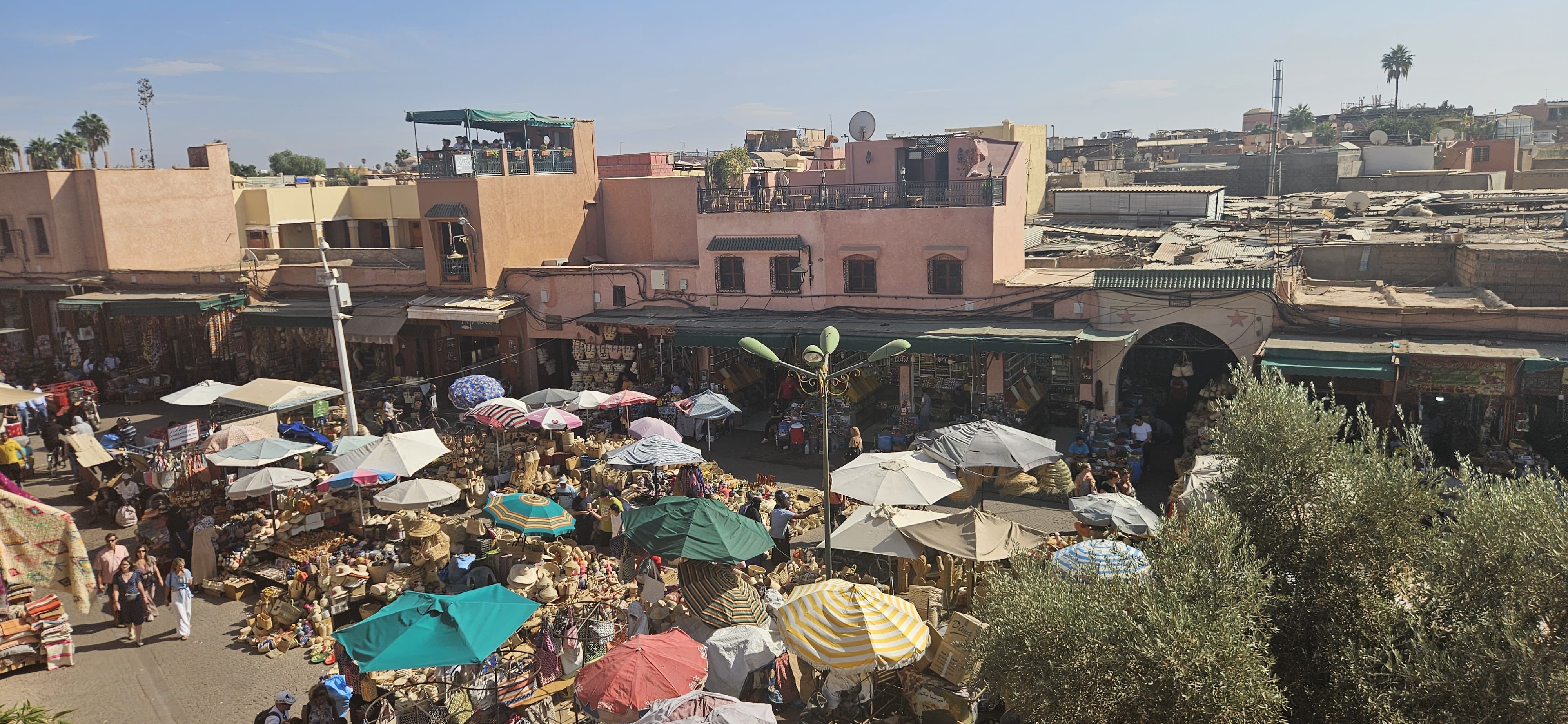 View of the Marrakesh Medina