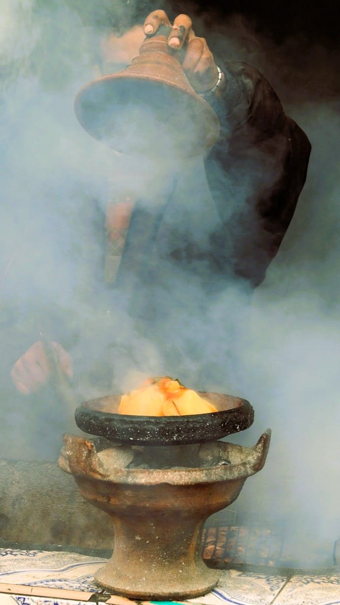 cooking tagine